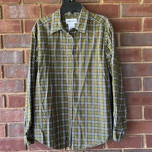 Vintage Cabin Creek Womens Button Up Shirt Size Large